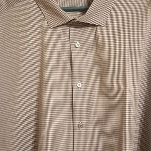 Button up long sleeve men's shirt